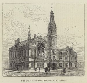 O novo Townhall, Bootle, Lancashire de Frank Watkins